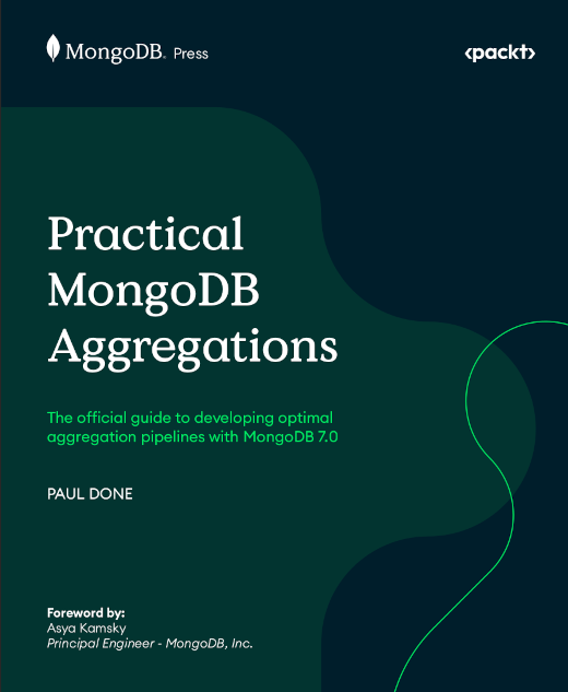 Practical MongoDB Aggregations book published by Packt